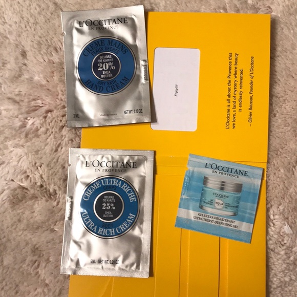 L'OCCITANE Other - L’occitane satchel sample